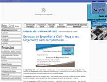 Tablet Screenshot of carla-alves.com
